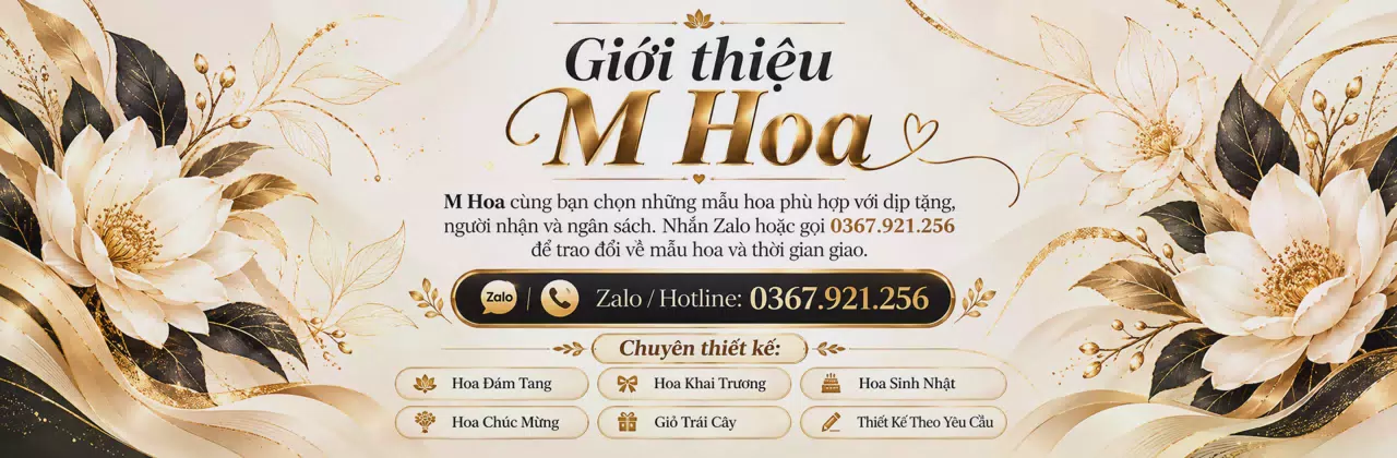 Ảnh bìa Shop hoa tươi Thái Bình - Cùng bạn gửi lời cảm ơn
